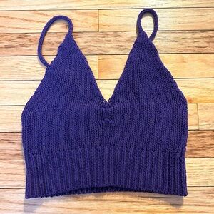 Free People Knit Crop Top